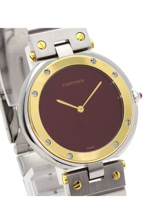 Cartier Santos Vendome LM Watch SS 18K Yellow Gold main image 13